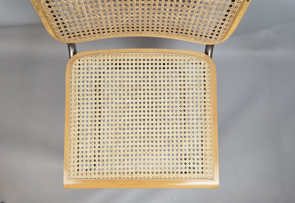 Set Of Six Chairs Marcel Breuer-photo-2