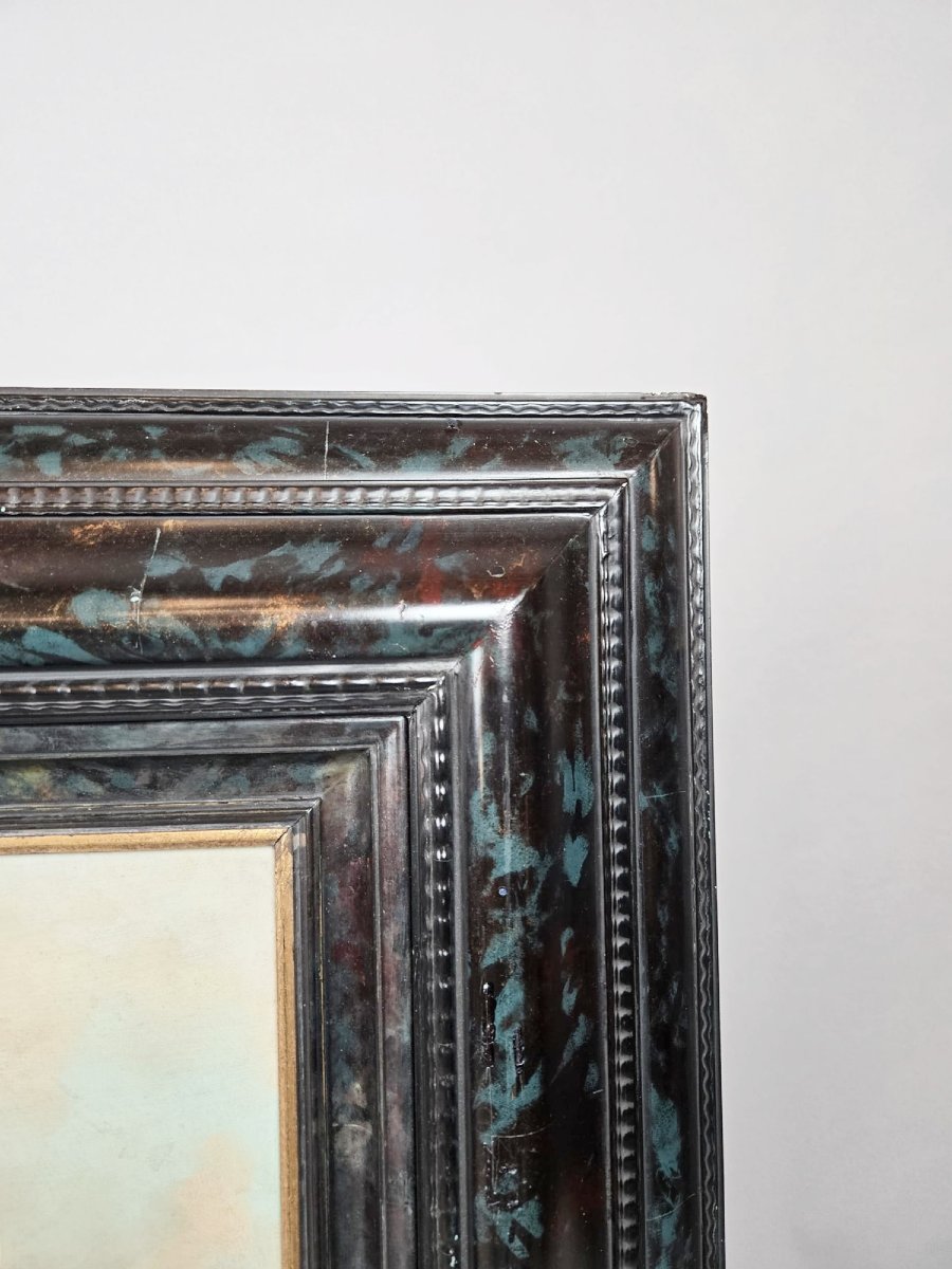 Paysage fluvial avec moulin, Marinus Ferdinand, école hollandaise, début 19th-photo-2