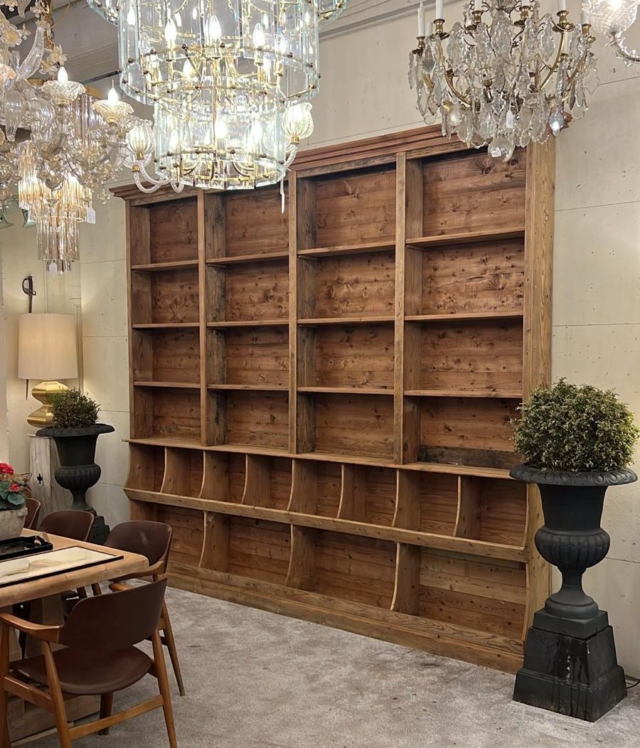 A Fir Wood "seed Merchant's" Cabinet, 20th Century