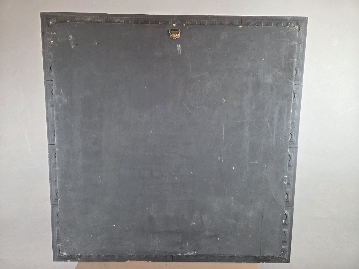 Ceramic Tiles Depicting A Doberman, Circa 1970-photo-4