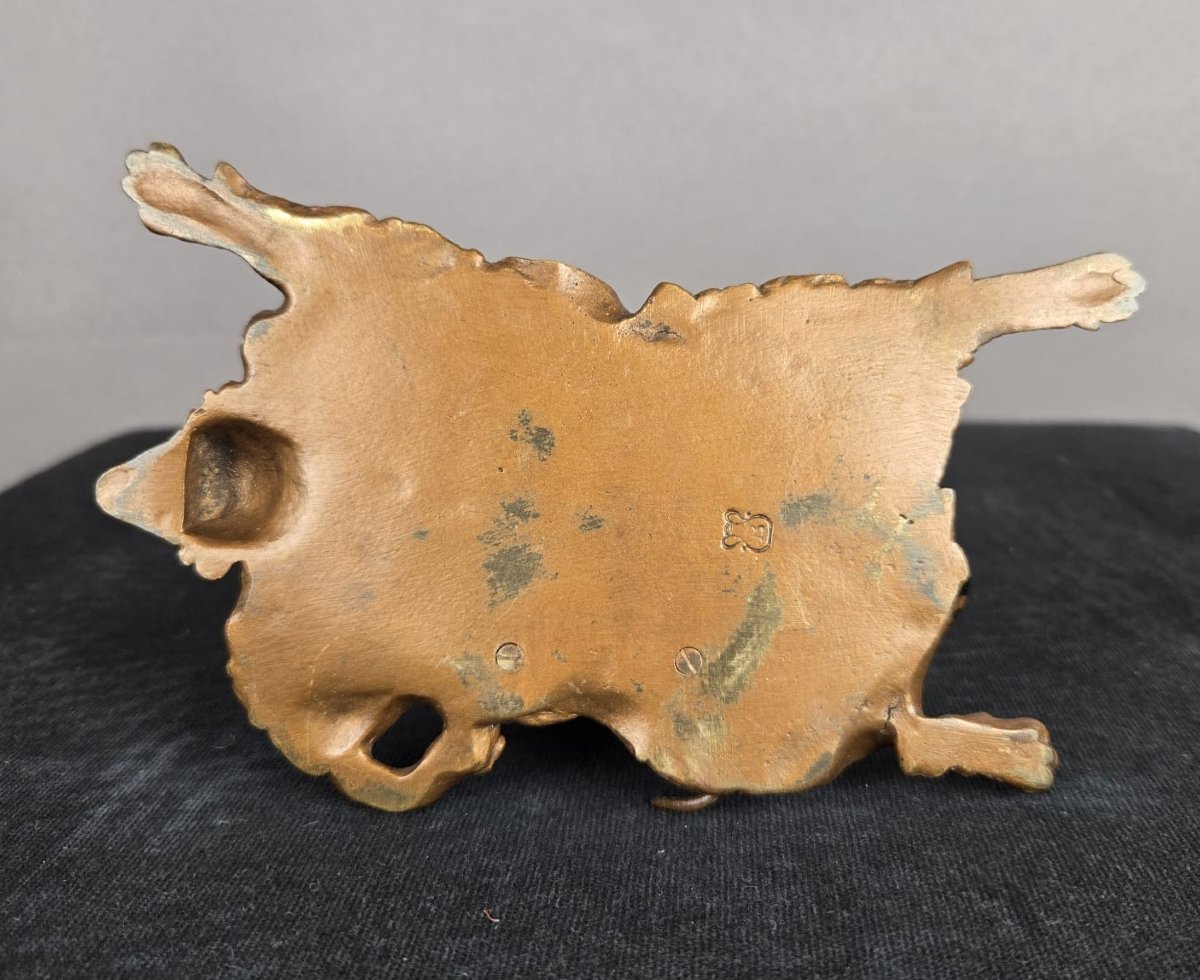 Vienna Bronze, Oriental Figure Resting On A Tiger Skin, Franz Bergman-photo-4