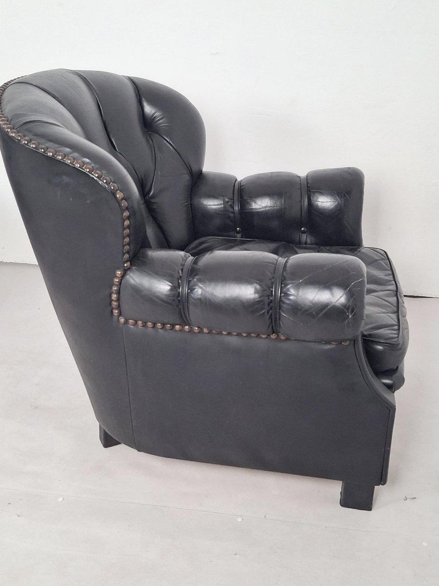 Paire de clubs en cuir-photo-1