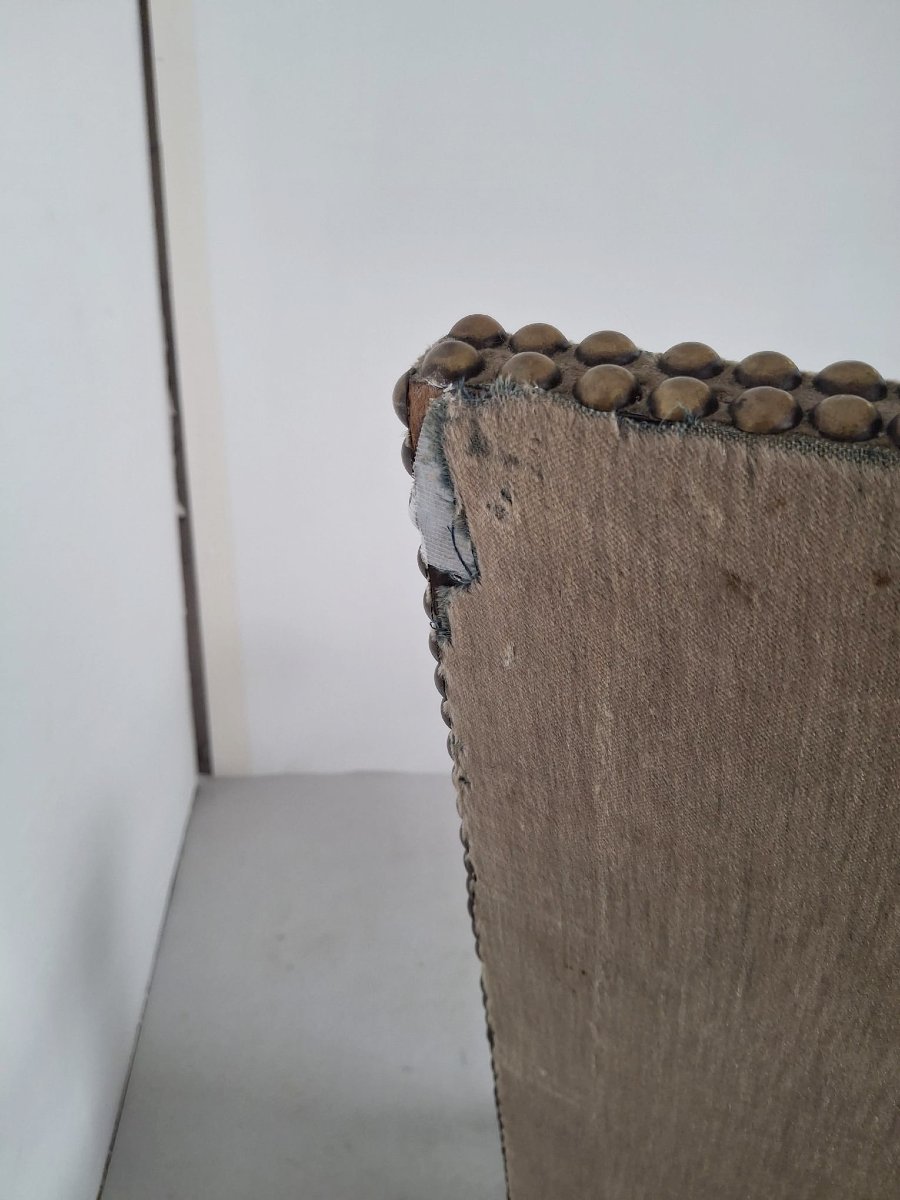 Canapé de style Renaissance garnis d'une tapisserie, 19th-photo-7