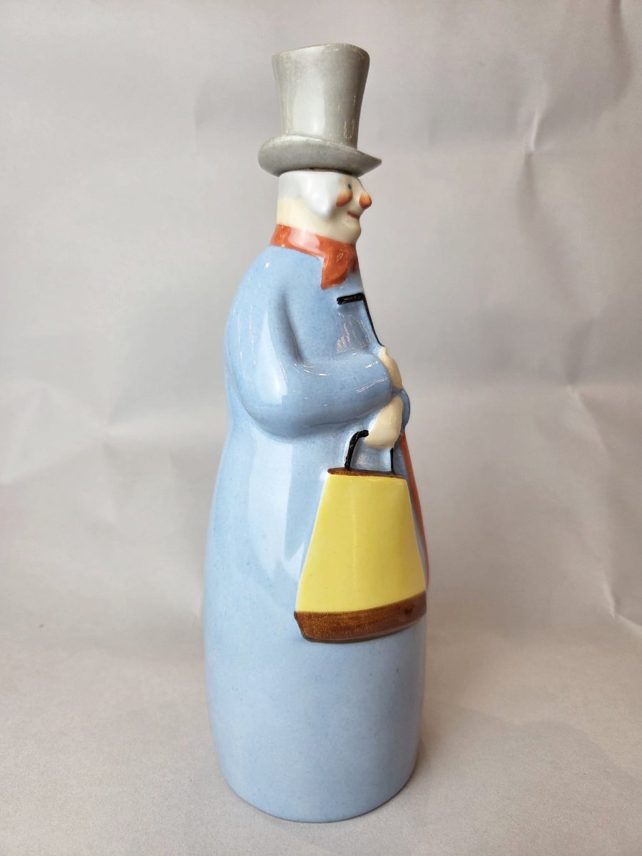 Robj Paris, Porcelain Liqueur Bottle, Circa 1928-photo-4