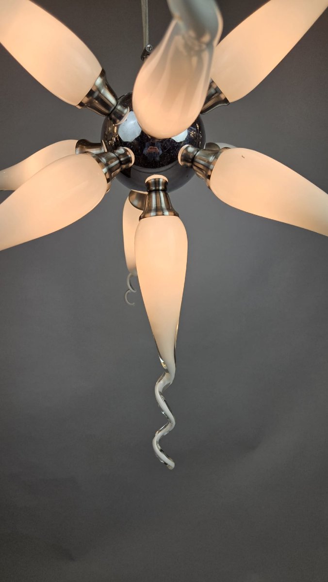 Murano Chandelier "solara Spirol"-photo-2