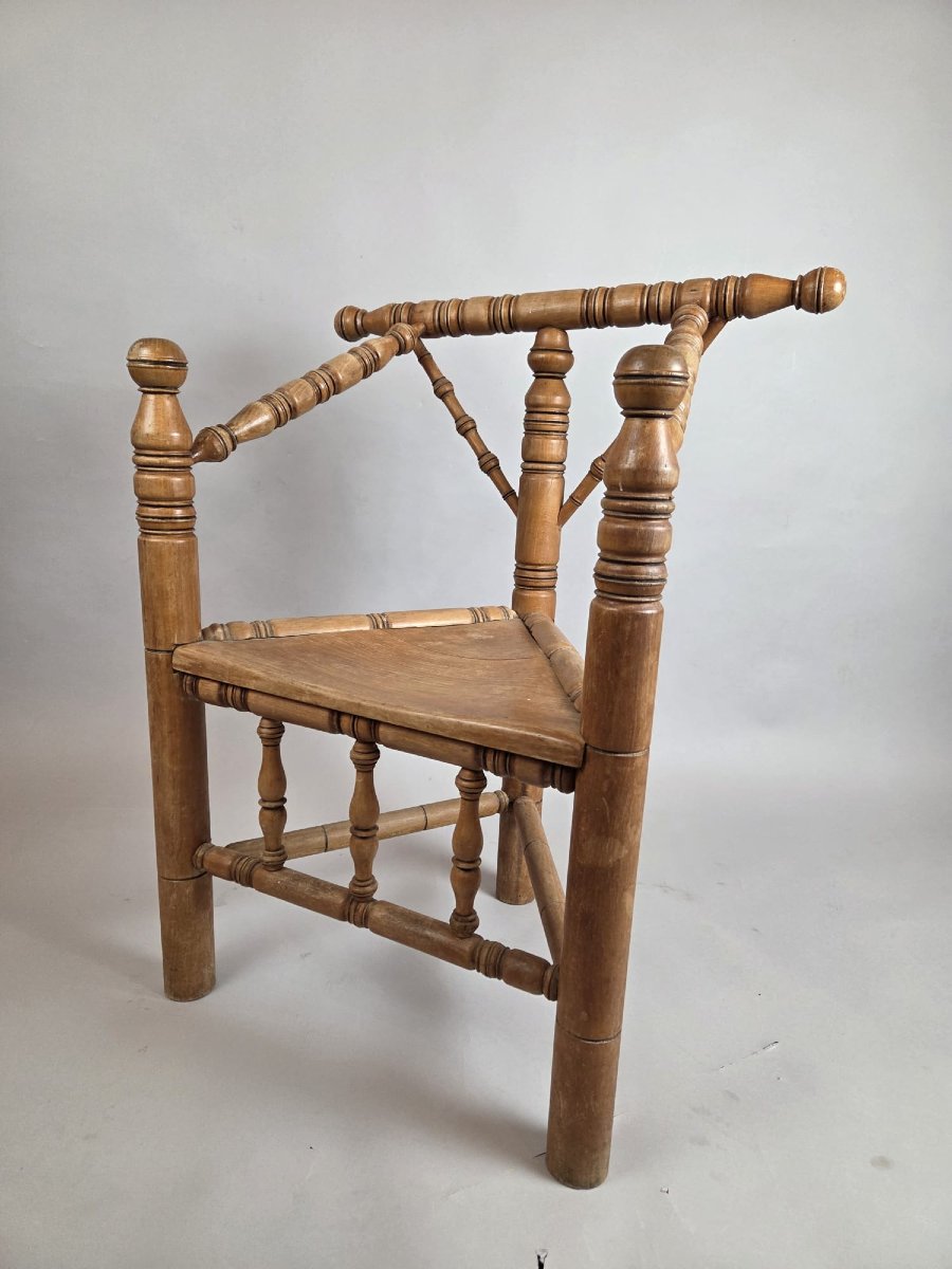 Paire de fauteuils Scandinave en hêtre-photo-3