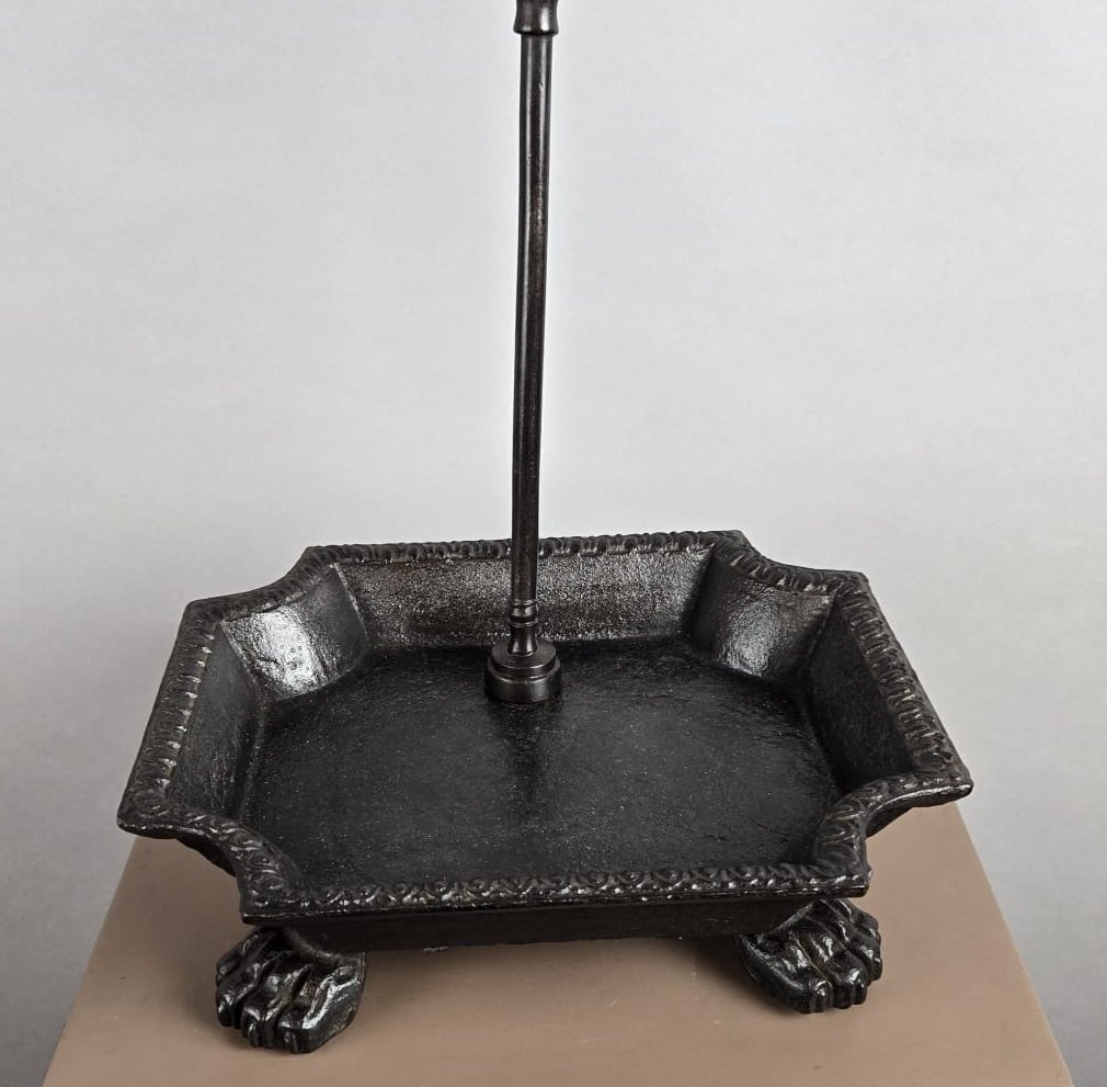 Cast Iron Display Stand For Fireplace Accessories, Early 19th Century-photo-2