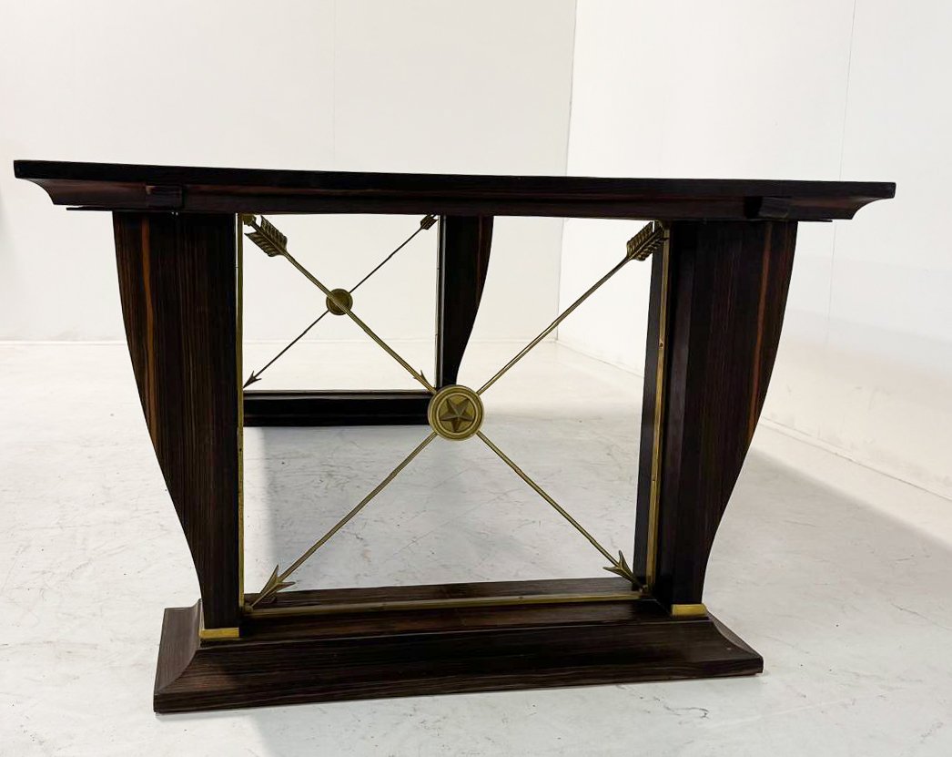 Macassar Ebony Dining/desk Table, 1940s.-photo-2
