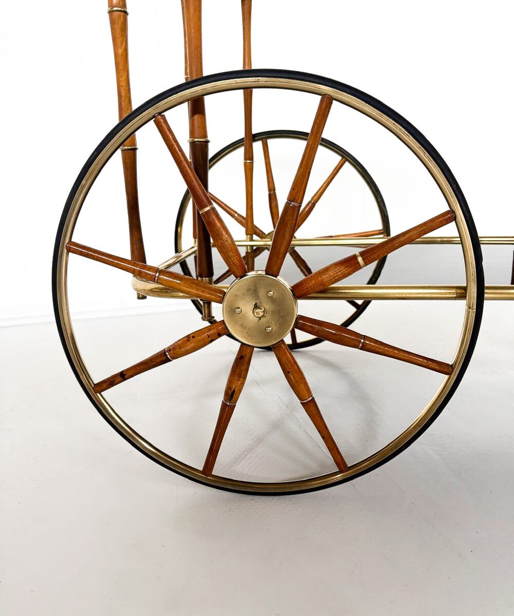 Mid-century Modern Style Drinks Trolley, 1970s-photo-1