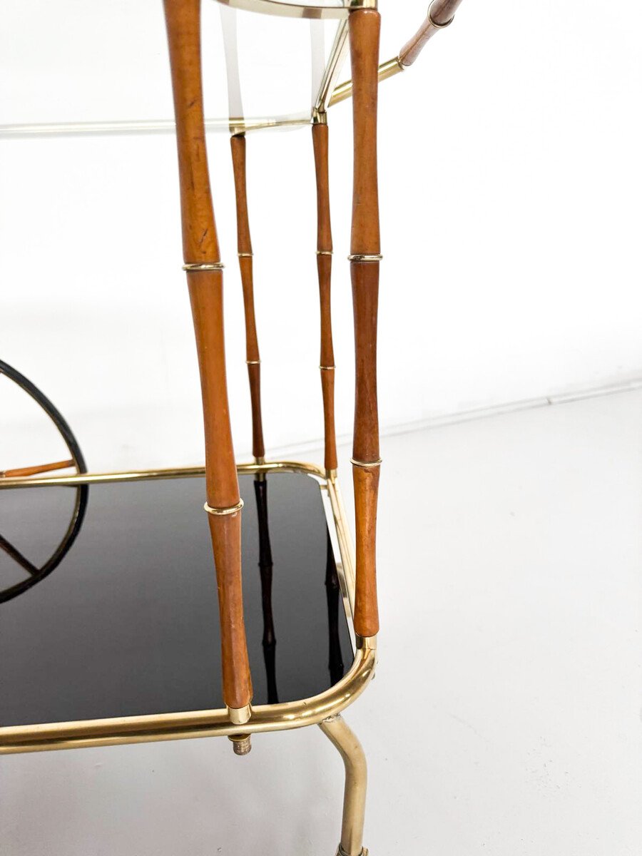 Mid-century Modern Style Drinks Trolley, 1970s-photo-2