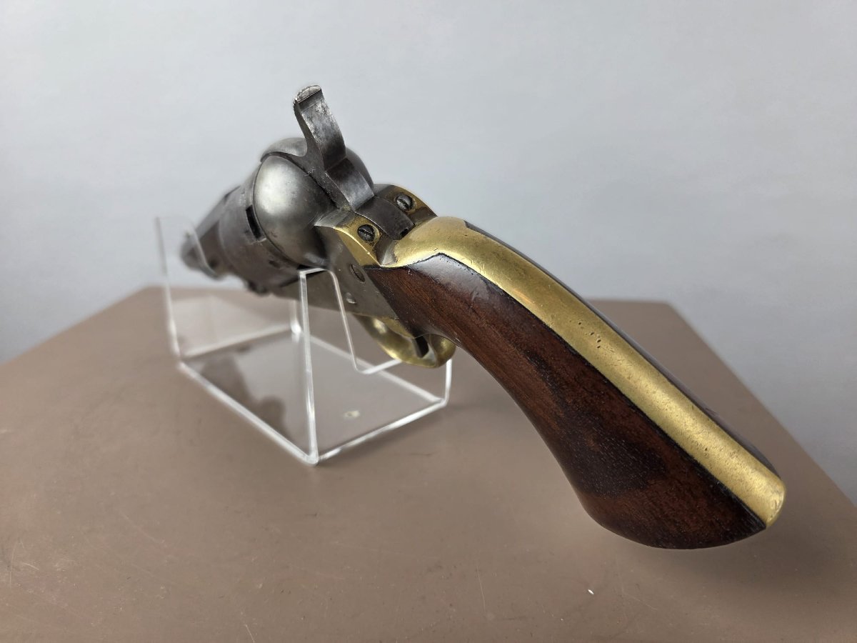 Revolver Manhattan modèle Navy 1851 en coffret-photo-5