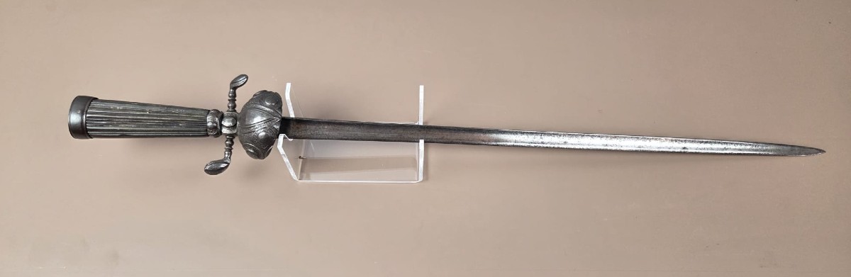 Dague de chasse début 18th, lame de 46,5 cm