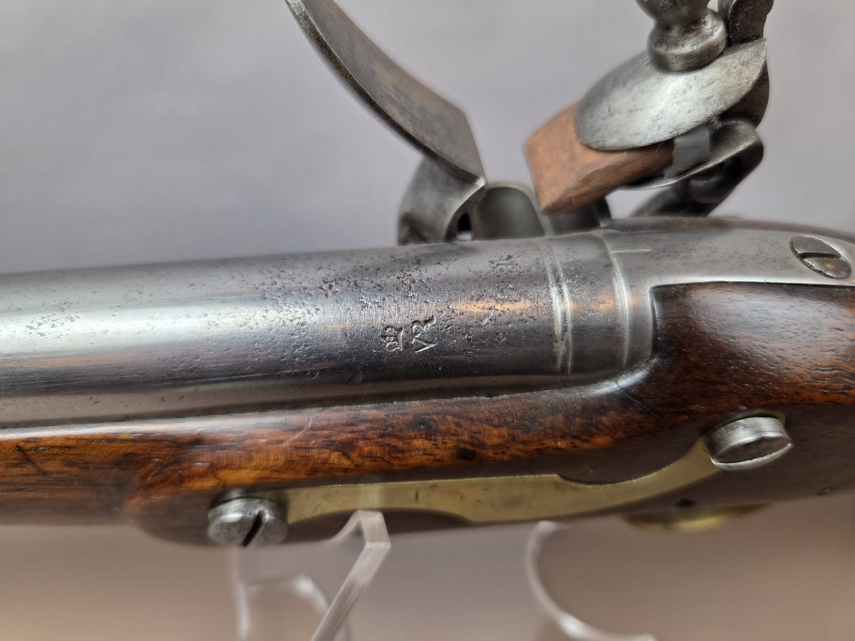 Pistolet à silex anglais réglementaire William IV-photo-3