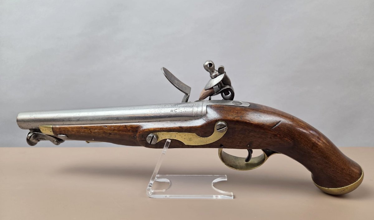 Pistolet à silex anglais réglementaire William IV-photo-4