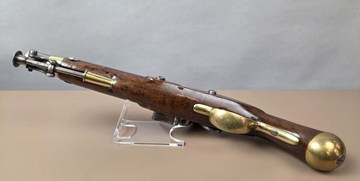 Pistolet à silex anglais réglementaire William IV-photo-3