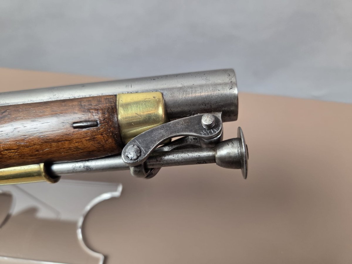Pistolet à silex anglais réglementaire William IV-photo-6