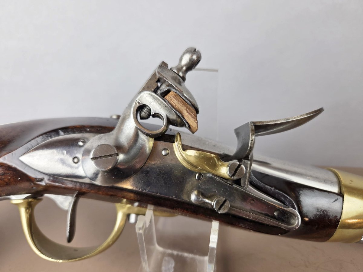 Belgian Cavalry Regulation Flintlock Pistol, Model 1816-photo-2