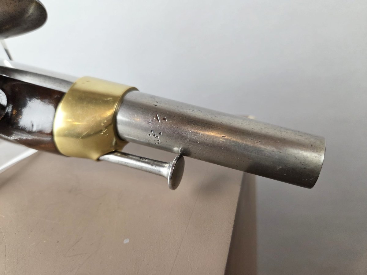 Belgian Cavalry Regulation Flintlock Pistol, Model 1816-photo-3