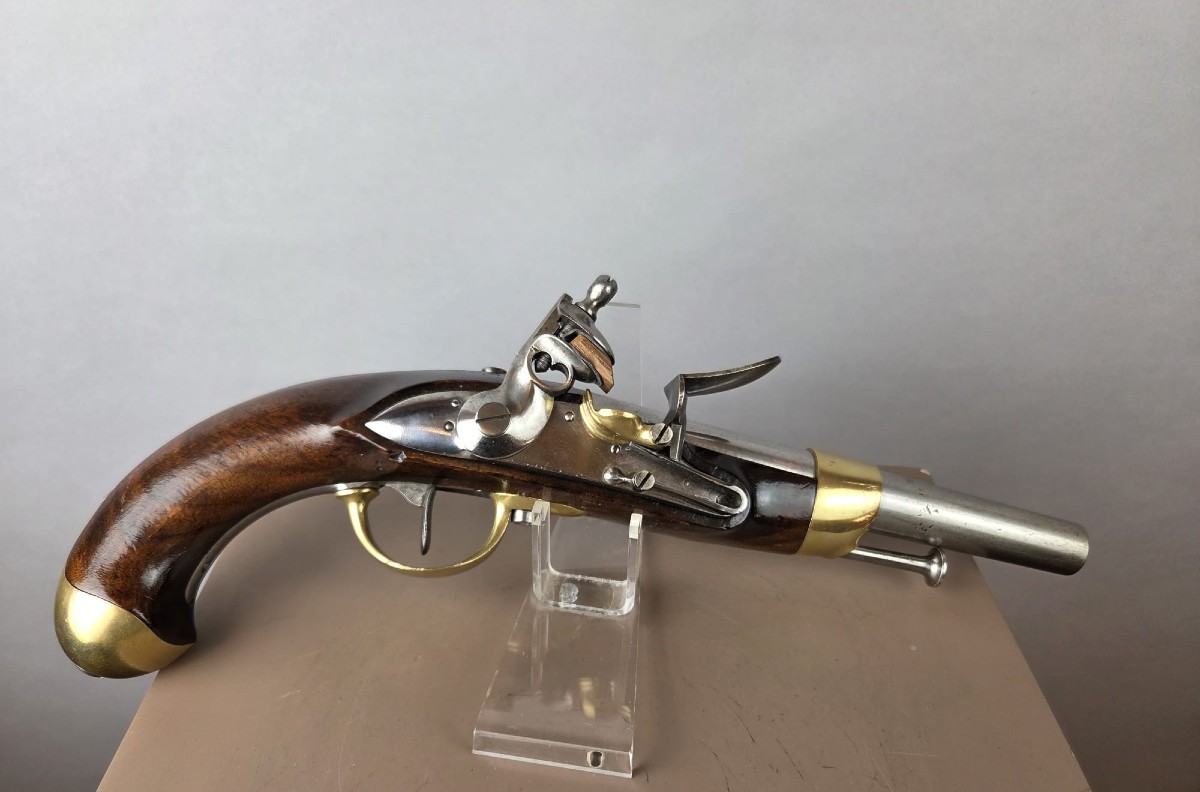 Belgian Cavalry Regulation Flintlock Pistol, Model 1816