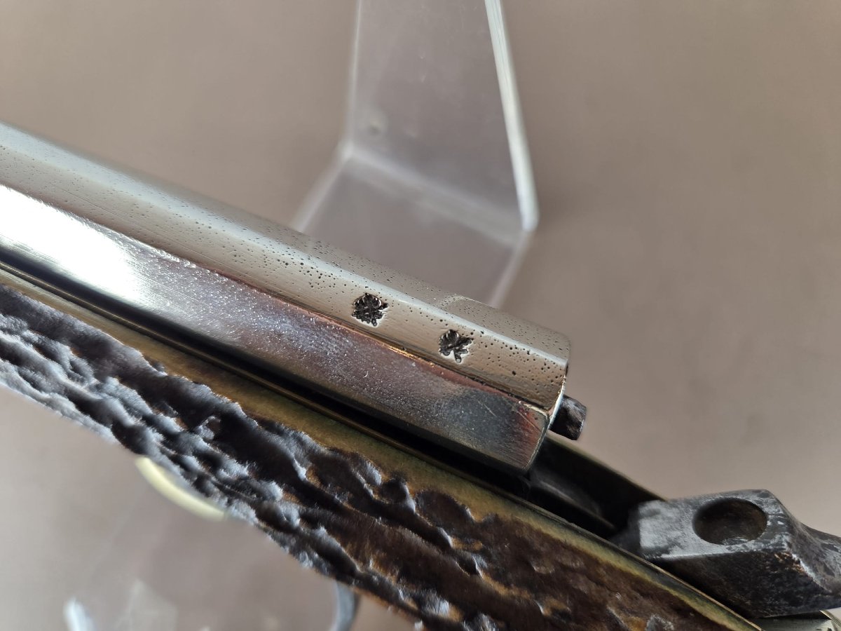 Rare 19th Century Knife Pistol-photo-2