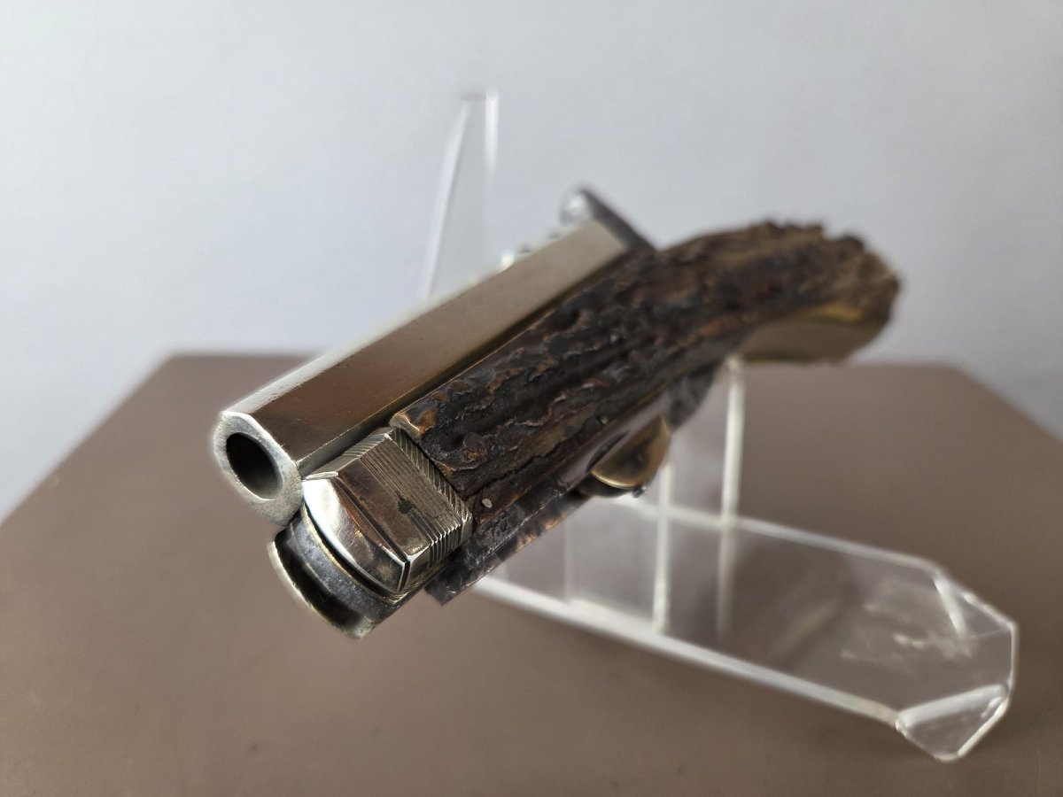 Rare 19th Century Knife Pistol-photo-6