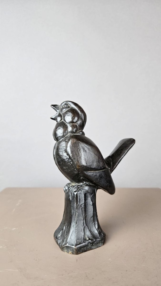 Oiseaux en bronze, Raymond de Meester-photo-5