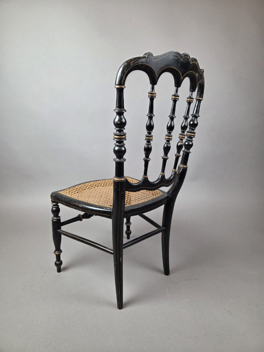 Napoleon III Period Child's Chair-photo-2