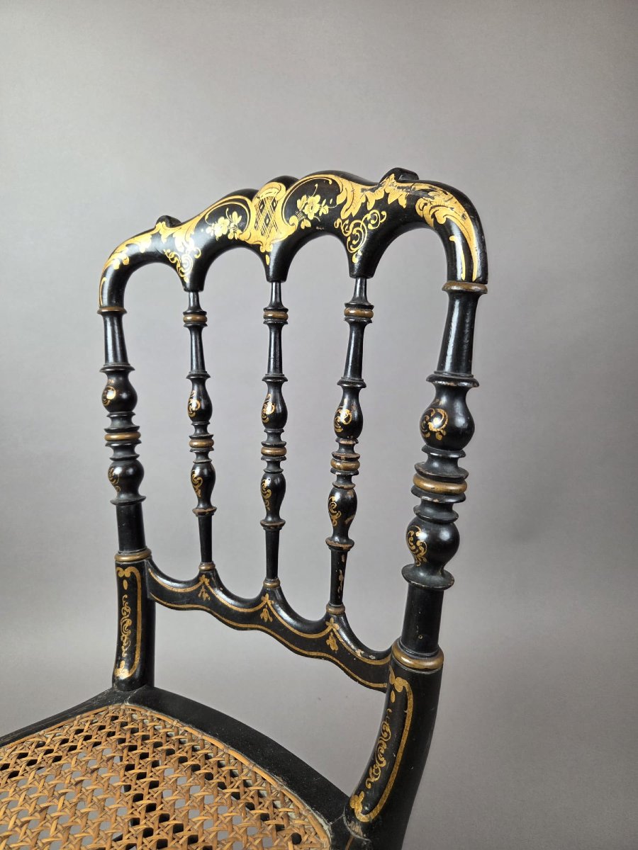 Napoleon III Period Child's Chair-photo-4