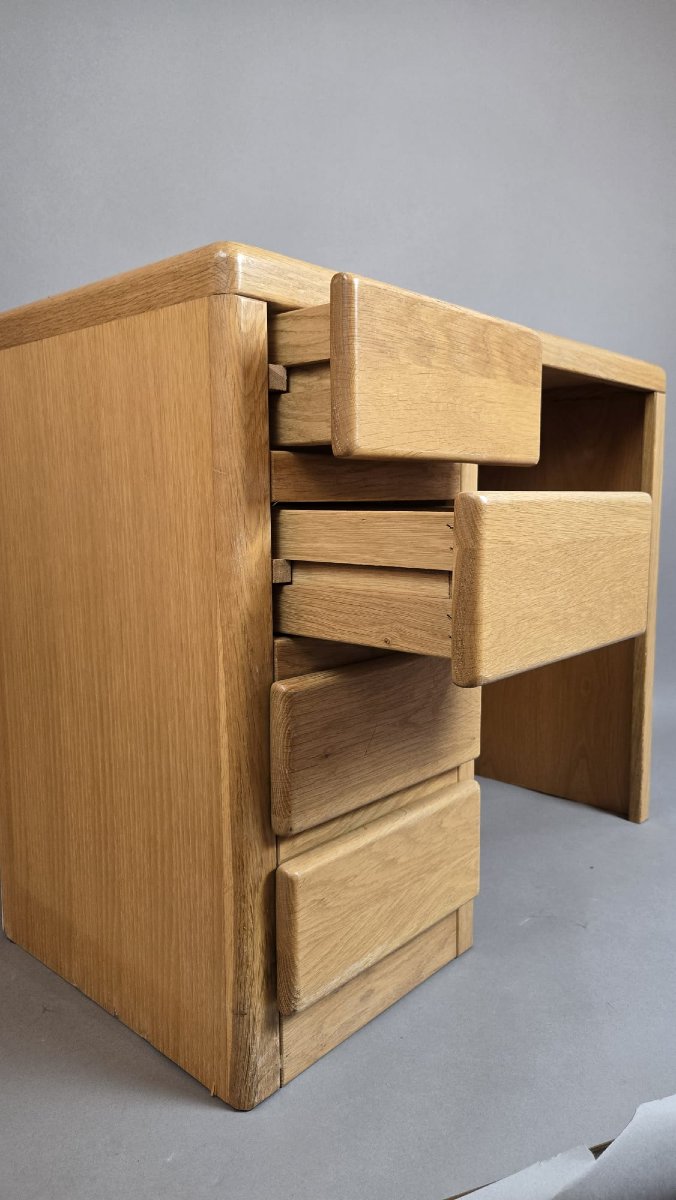 1970s Oak Desk-photo-2