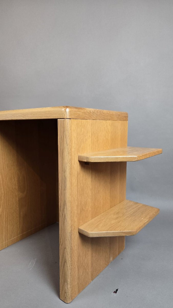 1970s Oak Desk-photo-3