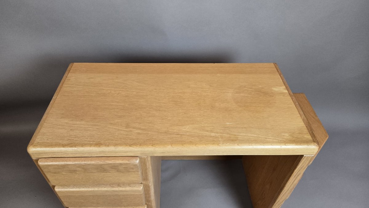 1970s Oak Desk-photo-5