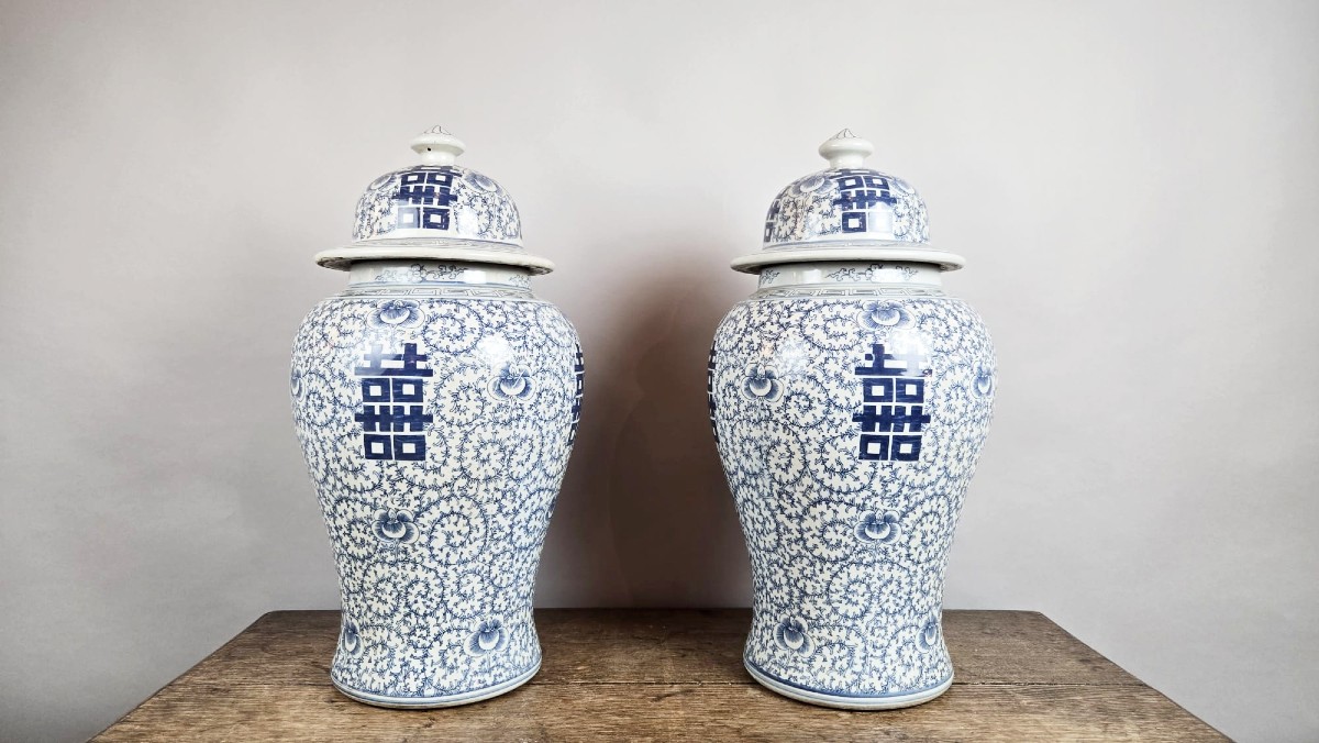 Pair Of Chinese 