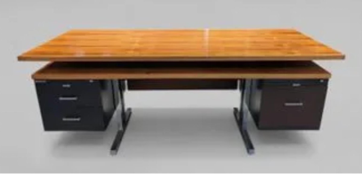 Warren Platner, bureau à caisson, vers 1975