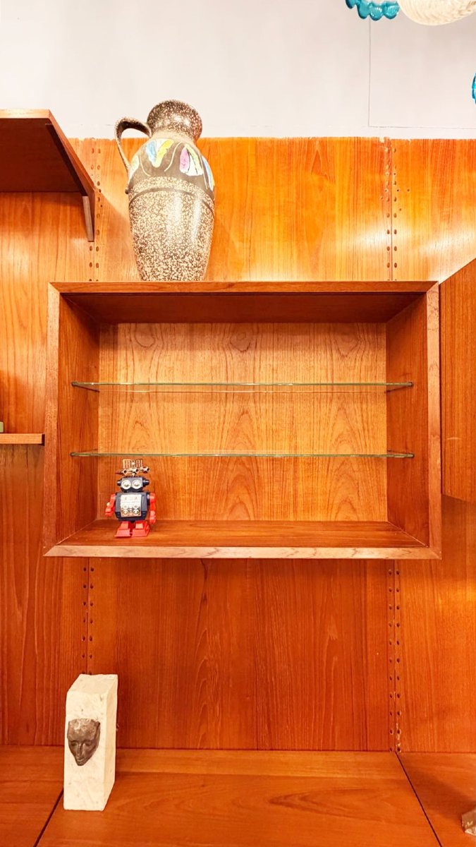 Modular Wall Unit, Circa 1960-photo-5