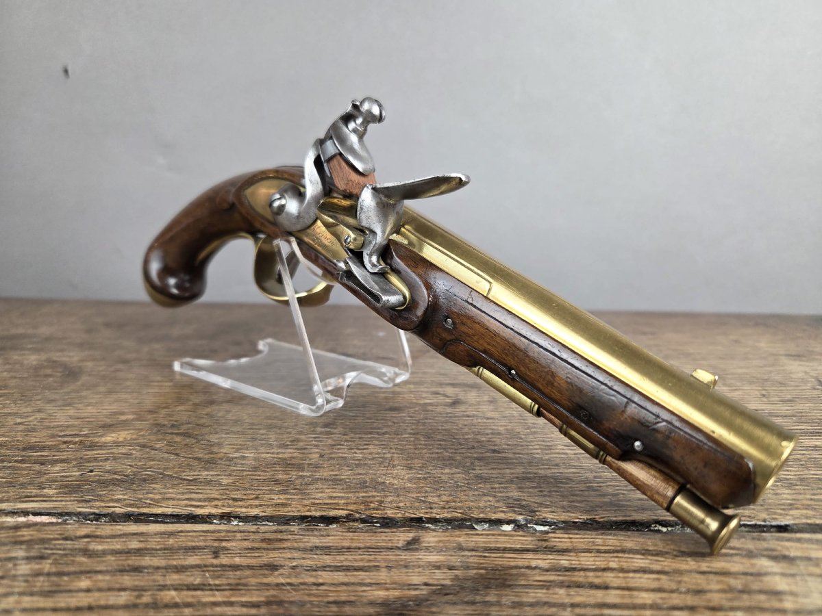 French Naval Officer's Pistol, Circa 1770-photo-3
