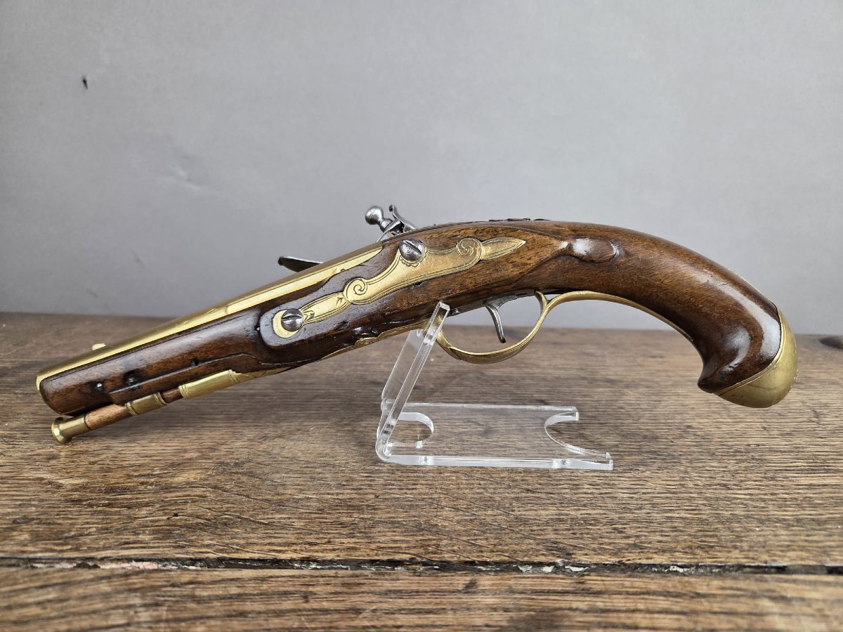 French Naval Officer's Pistol, Circa 1770-photo-4