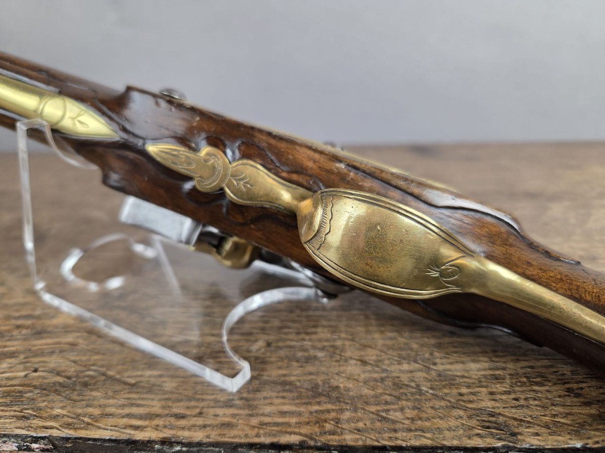 French Naval Officer's Pistol, Circa 1770-photo-3