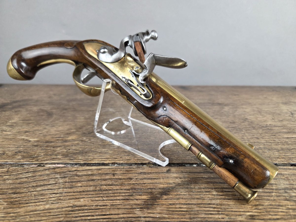 French Naval Officer's Pistol, Circa 1770-photo-4