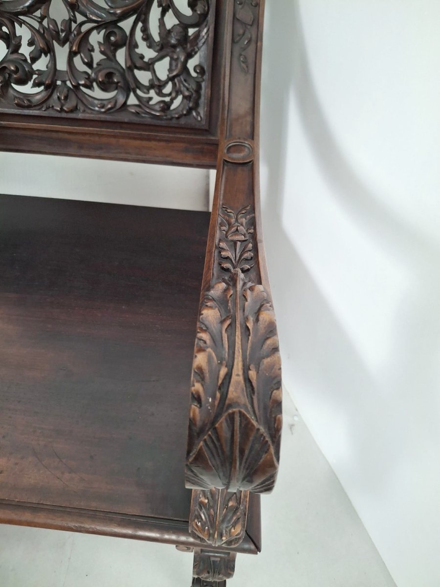 Pair Of Renaissance Armchairs, 19th Century-photo-1