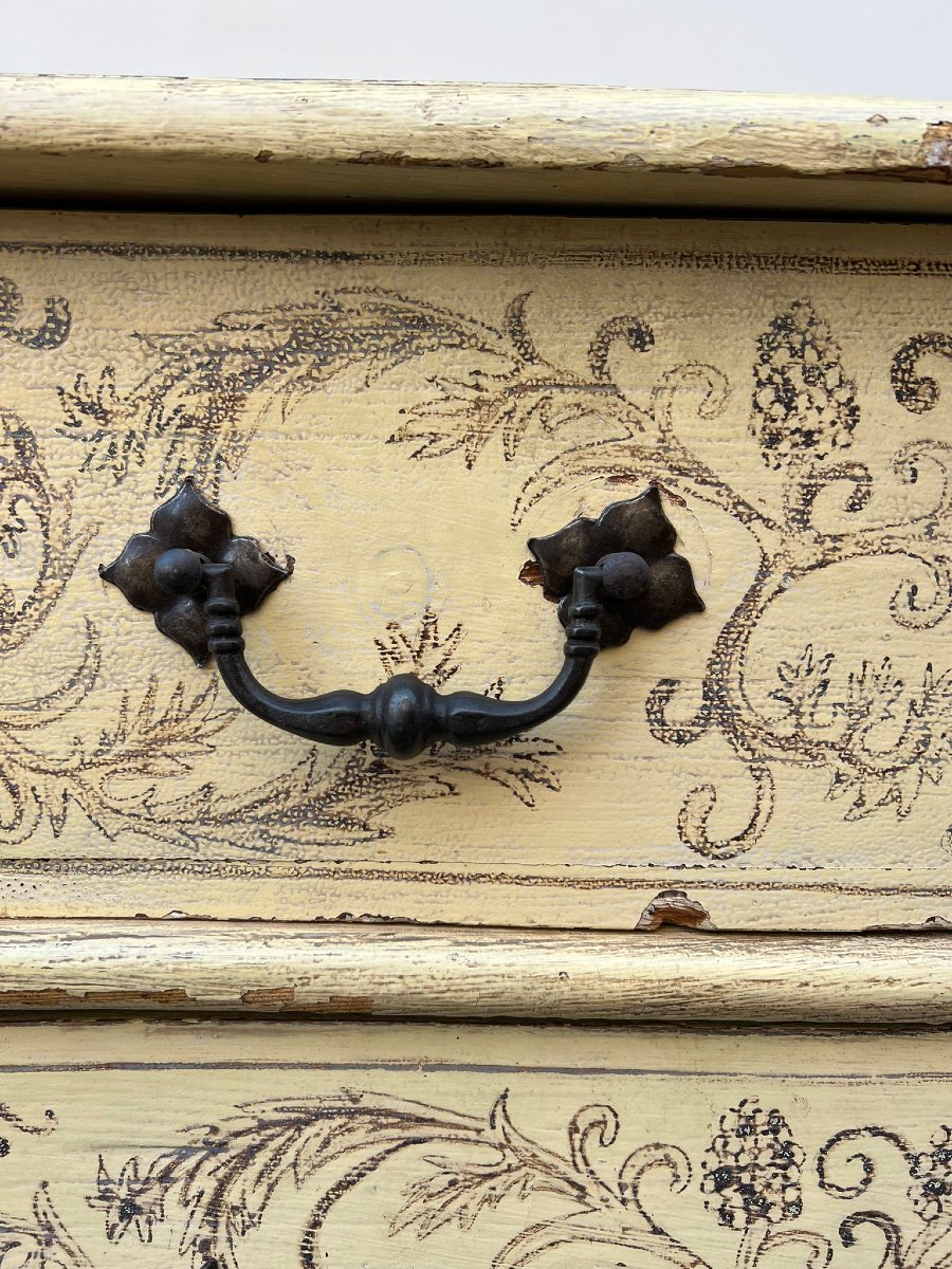 Commode en arbalète de style Louis XV, début XXe siècle, Sud de la France-photo-5