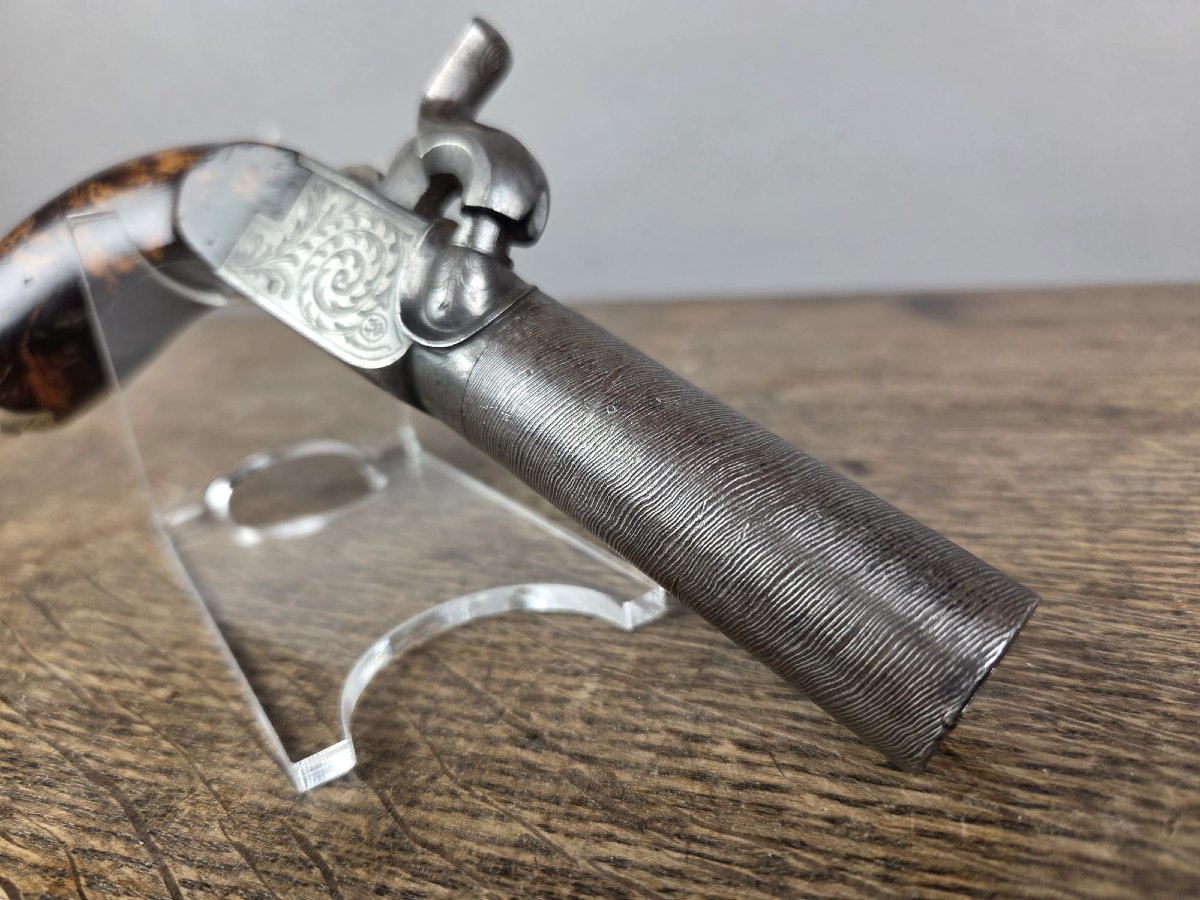 Pistolet à coffre, Liège 19th-photo-1
