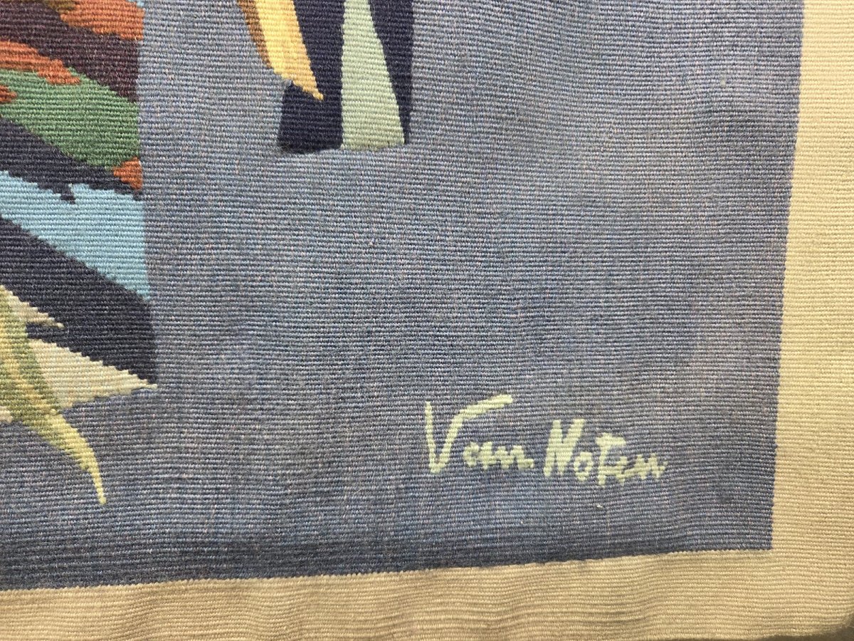 Van Noten (1850 - 1960) Tapisserie en laine-photo-4