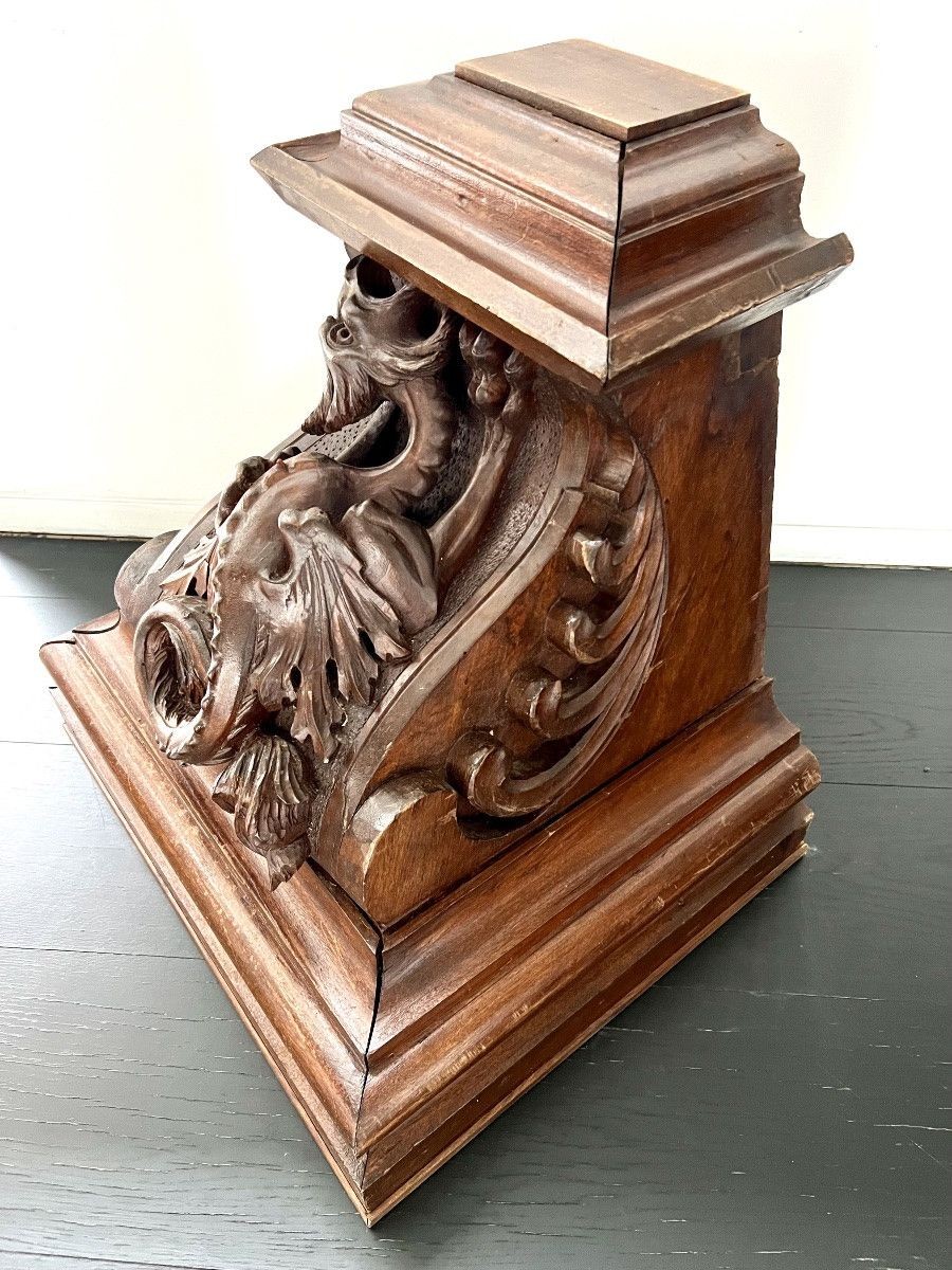 Architectural Ornament In Carved Wood