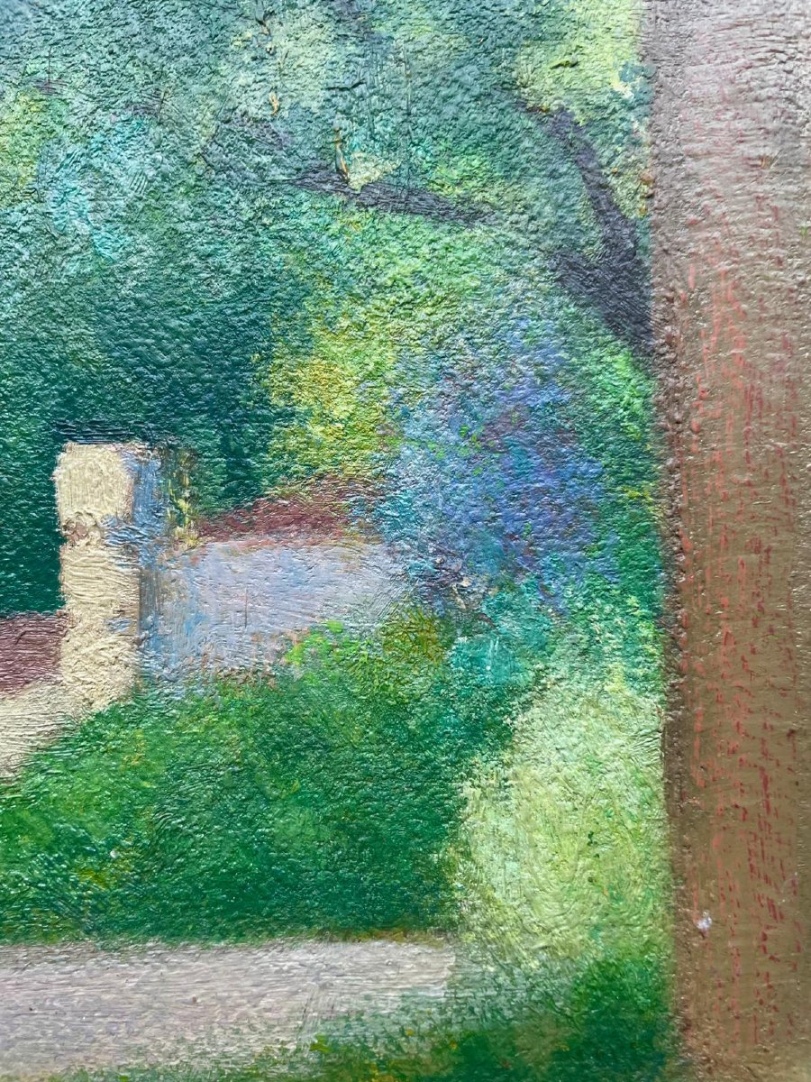 Markiel Jacob (1911 - 2006) école Hongroise, Huile sur panneau-photo-4