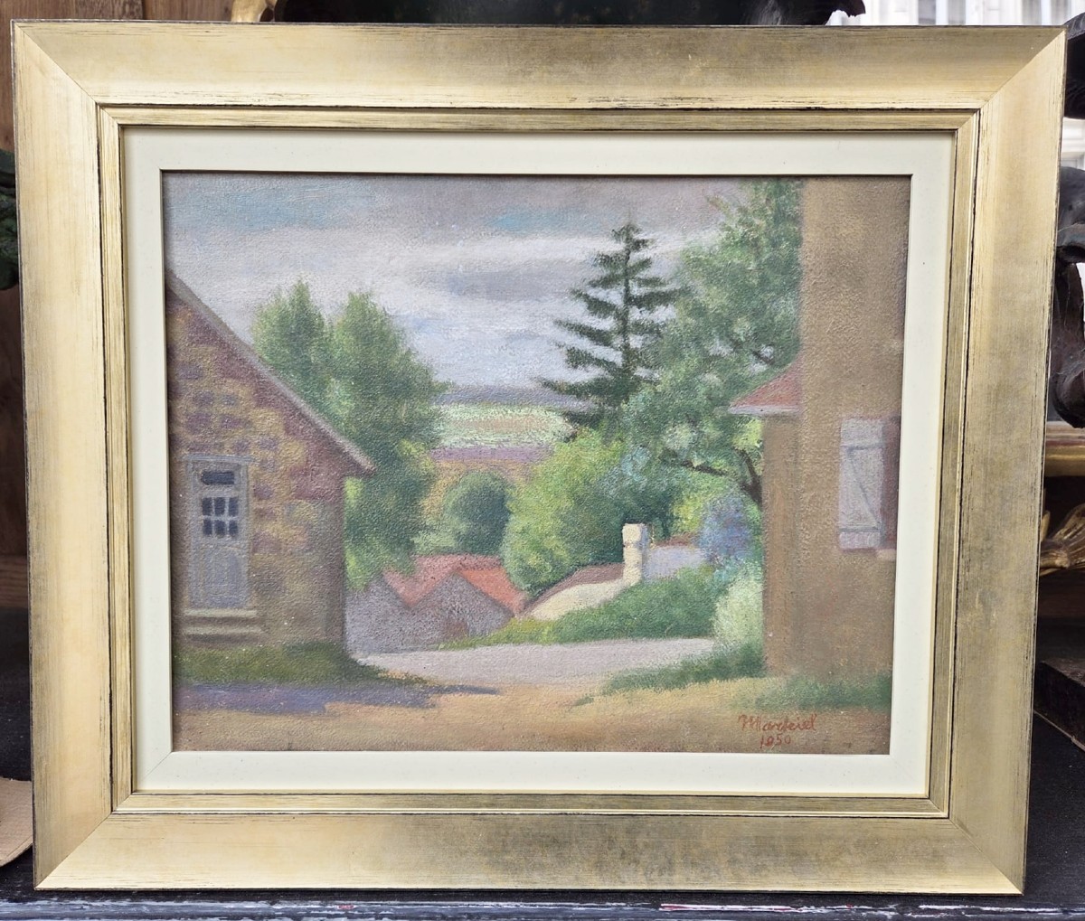 Markiel Jacob (1911 - 2006) école Hongroise, Huile sur panneau