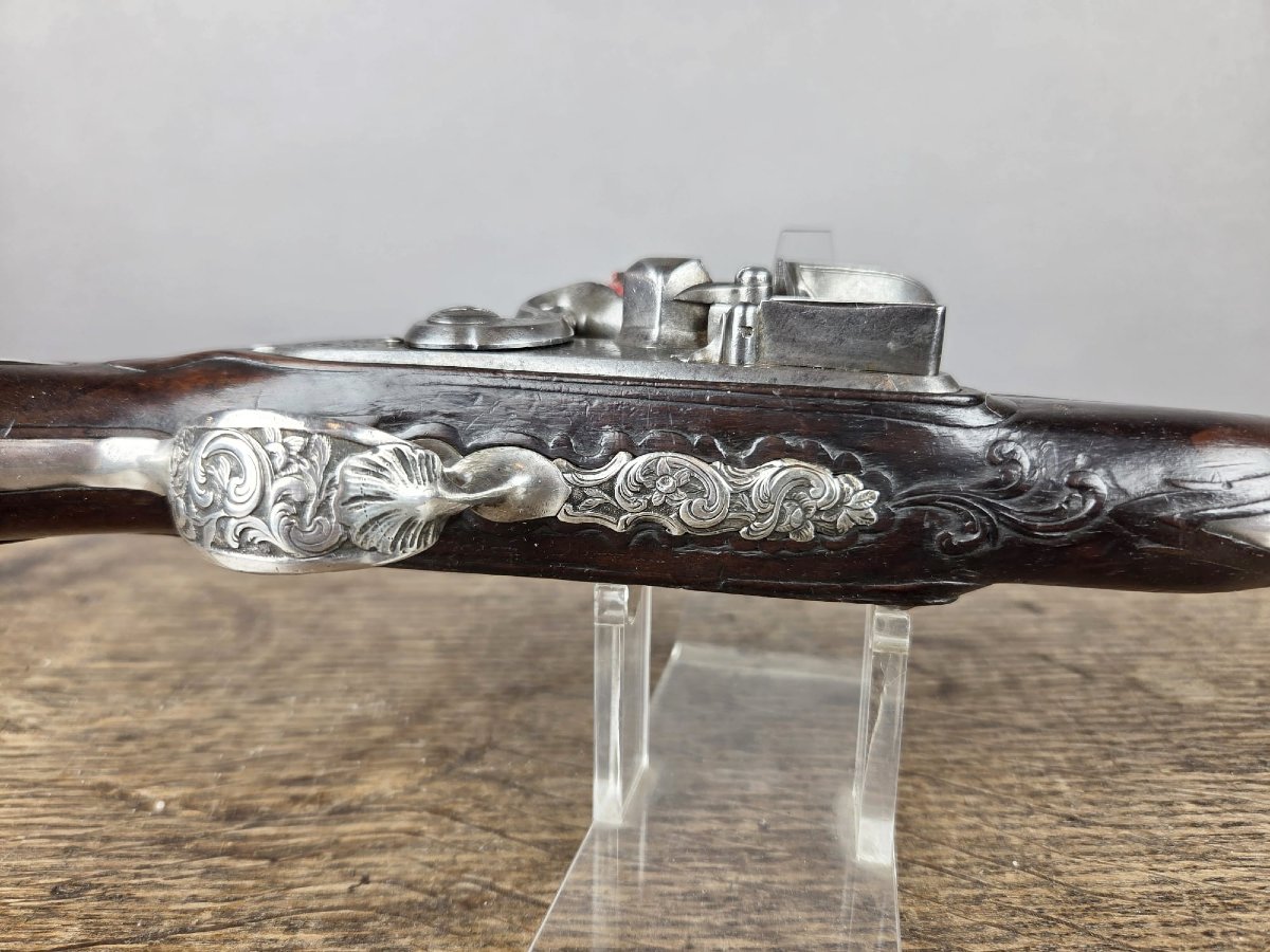Paire de pistolets silex vers 1750-photo-1