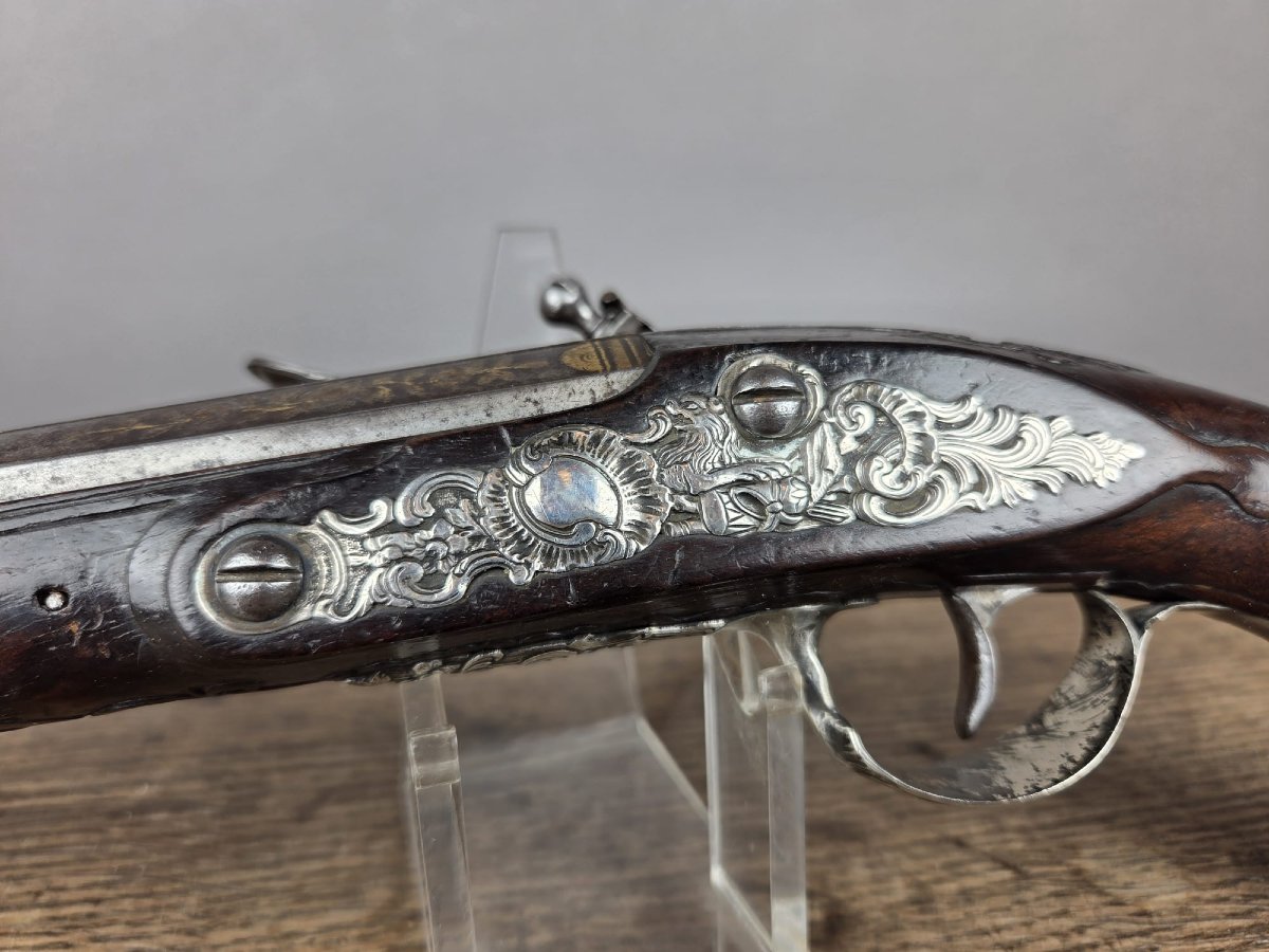 Paire de pistolets silex vers 1750-photo-4
