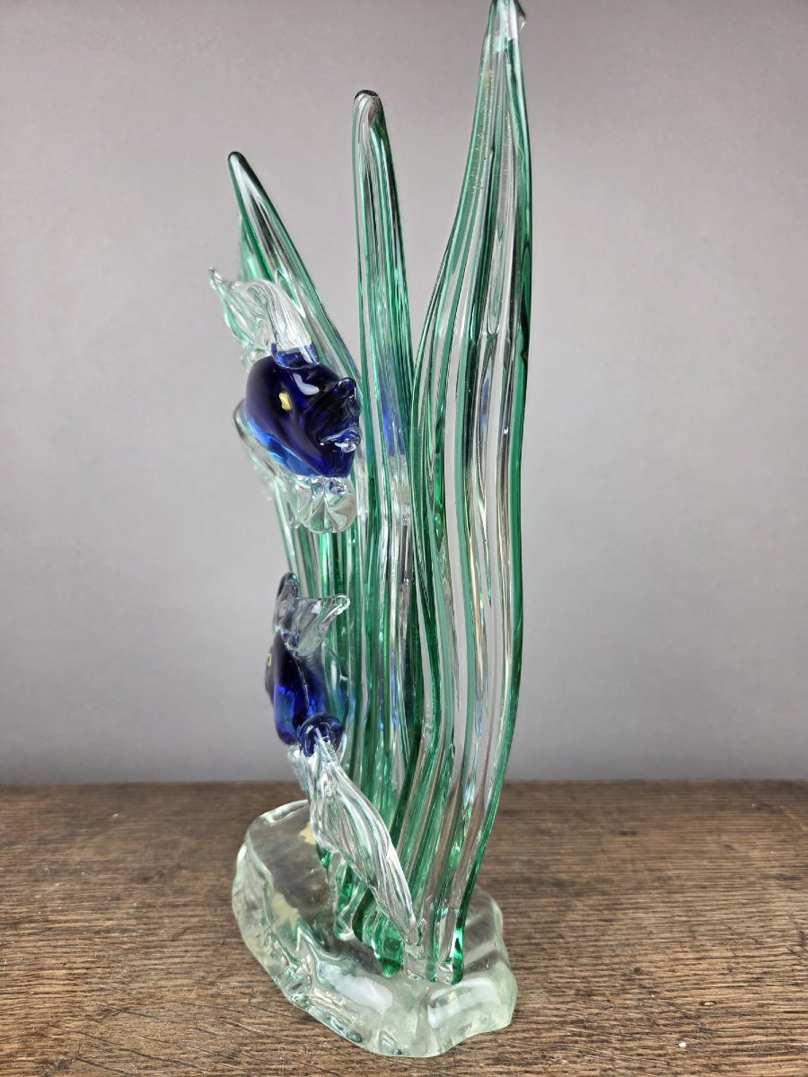 Murano Glass Aquarium, Circa 1970-photo-2