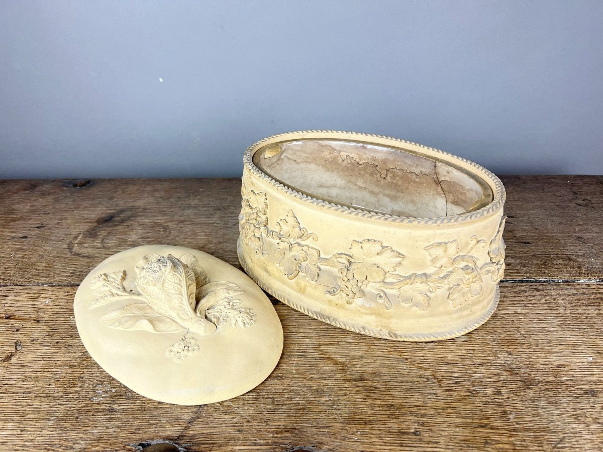 Set de trois terrines ovales en céramique anglaise, Wedgwood, XIXe siècle-photo-5