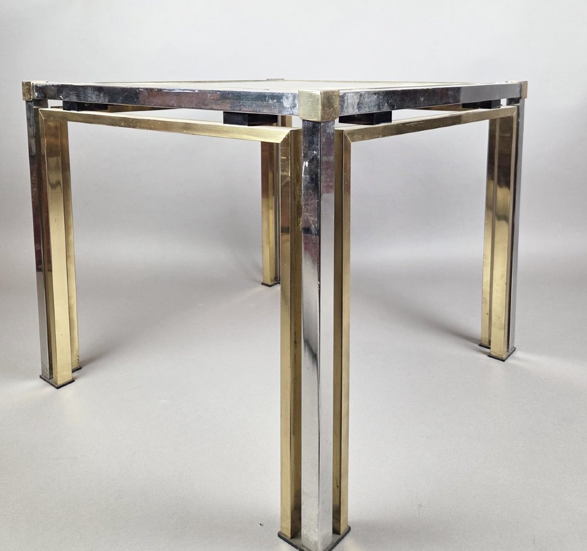 Hollywood-style Table And Lamp, Circa 1970-photo-4